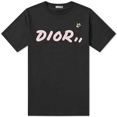 dior x kaws bee t-shirt